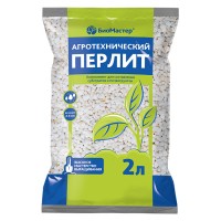 Перлит 2л  (Аэрирующая, влагоудерживающая добавка для почвогрунтов) БиоМастер